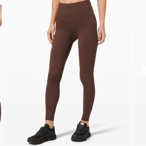 Lululemon Swift Speed High-Rise Tight 28" Brown Earth